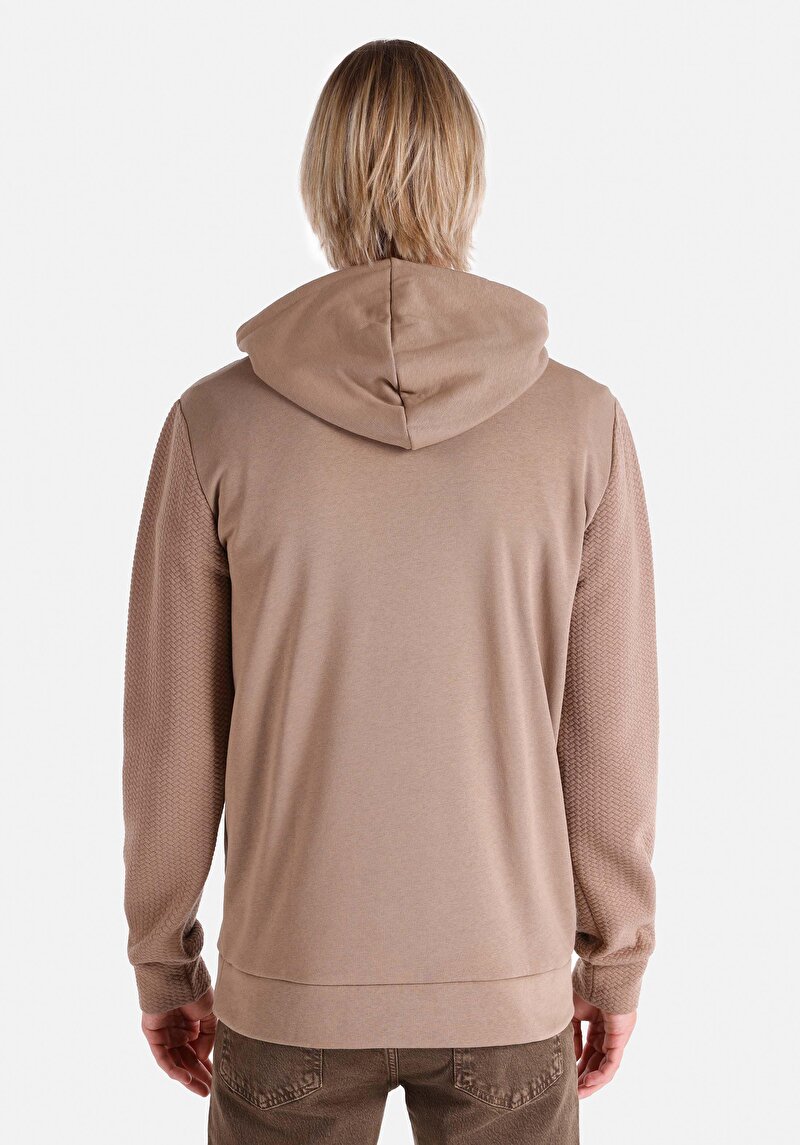 Imagine a Tricou Cu Maneca Lunga De Barbati Maro Cl1066047