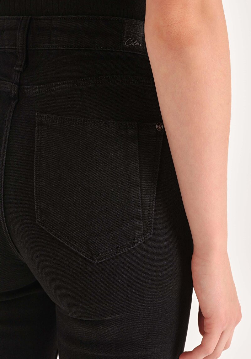 Afișați detalii pentru Pantaloni De Dama Negru Slim Fit 703 Carla Cl1066413