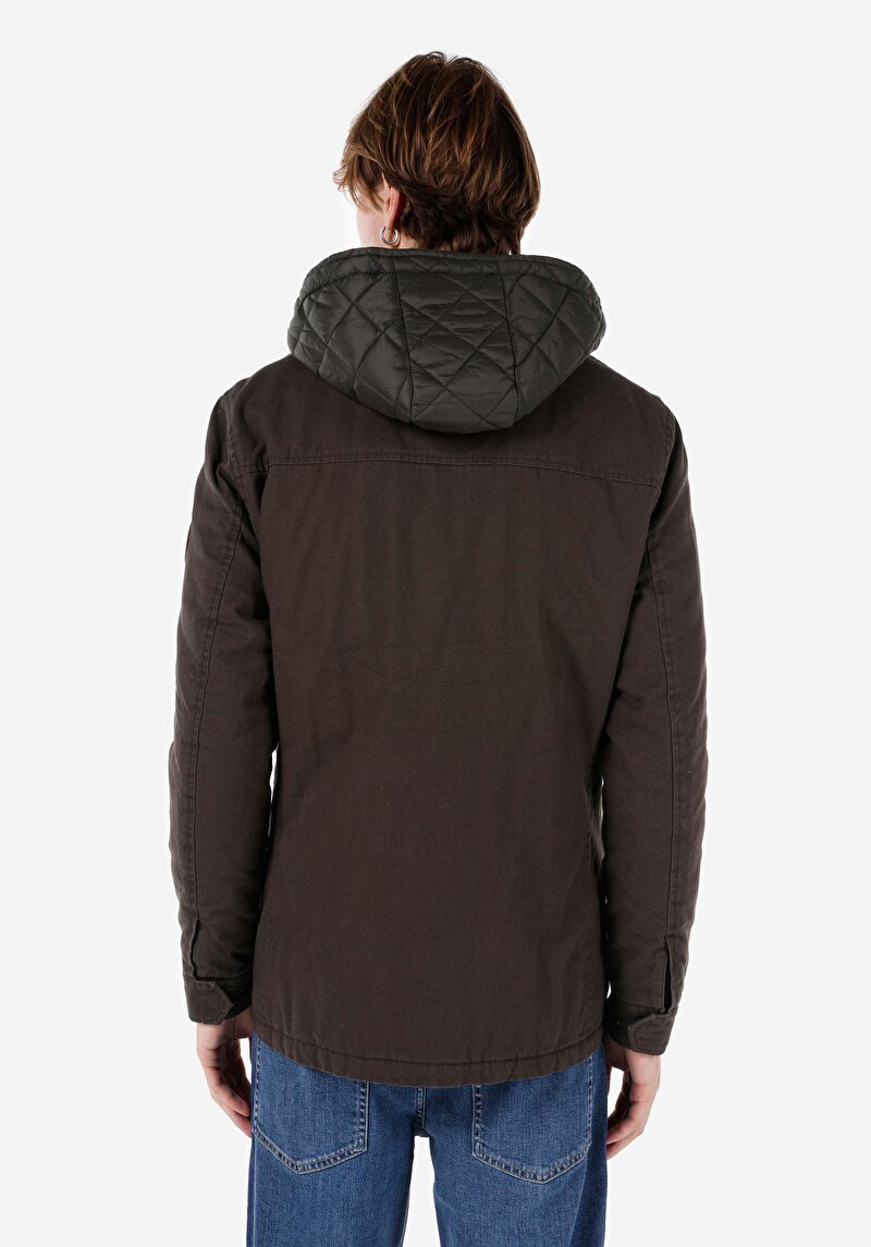 Imagine a Jacheta De Barbati Kaki Regular Fit Cl1066565