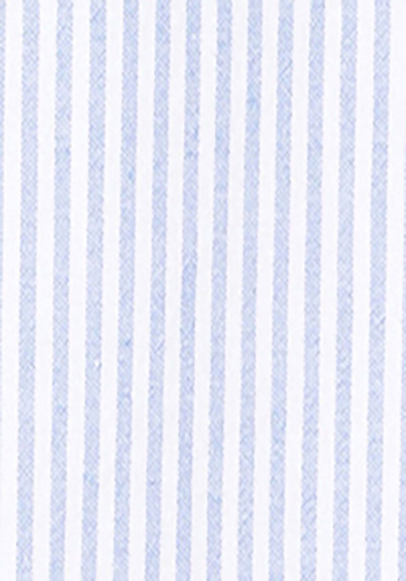 Imagine a Cămașă Slim Fit Cămașă Dreaptă Bărbați Albastru Mânecă Lungă