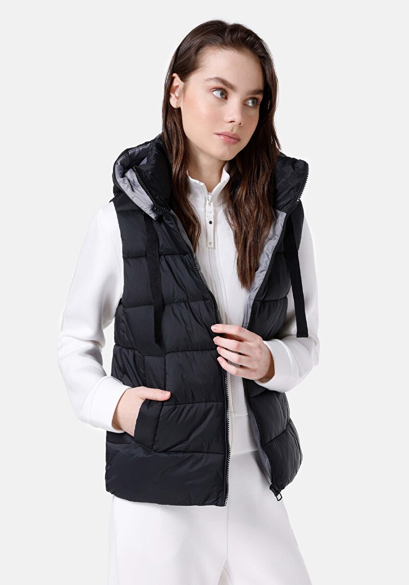 Imagine a Vesta De Dama Negru Regular Fit Cl1066879