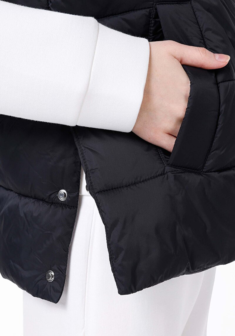 Afișați detalii pentru Vesta De Dama Negru Regular Fit  Cl1066879