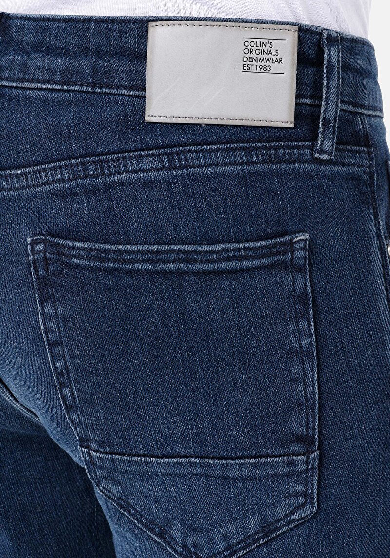 Afișați detalii pentru Blugi Slim Fit Indigo Pentru Bărbați