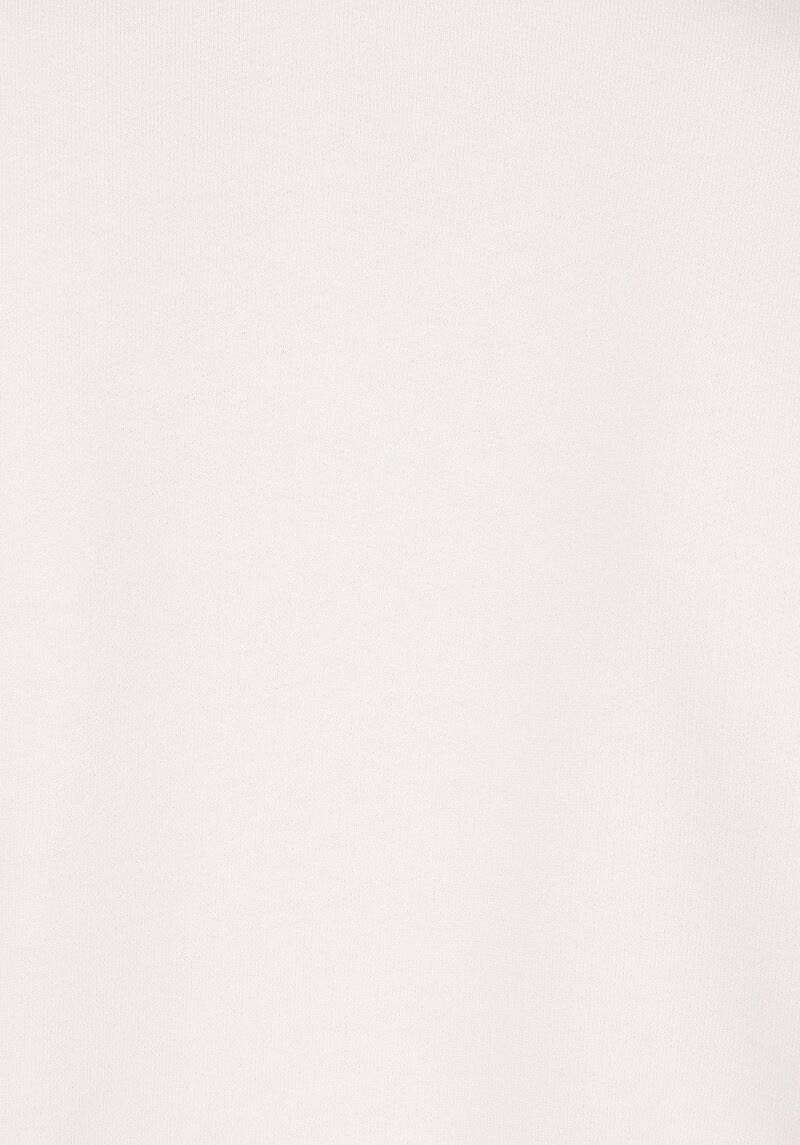 Afișați detalii pentru Regular Fit Fermoar Imprimat Imprimat Hanorac Alb Pentru Femei