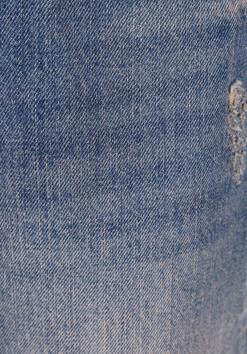 Afișați detalii pentru Pantaloni De Dama Albastru Boyfriend Fit 893 Julia Cl1072827