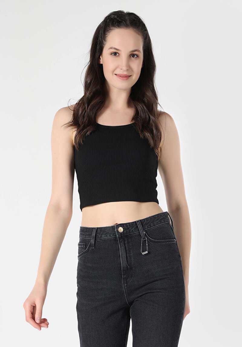 Imagine a Maiou De Dama Negru Slim Fit Cl1064019
