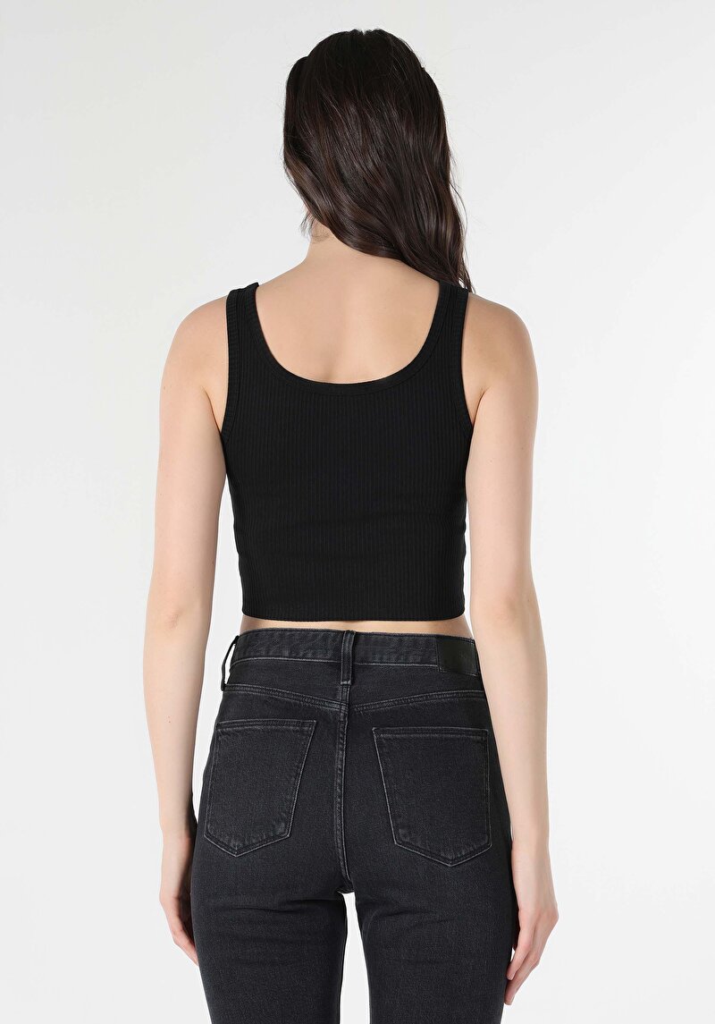 Imagine a Maiou De Dama Negru Slim Fit Cl1064019