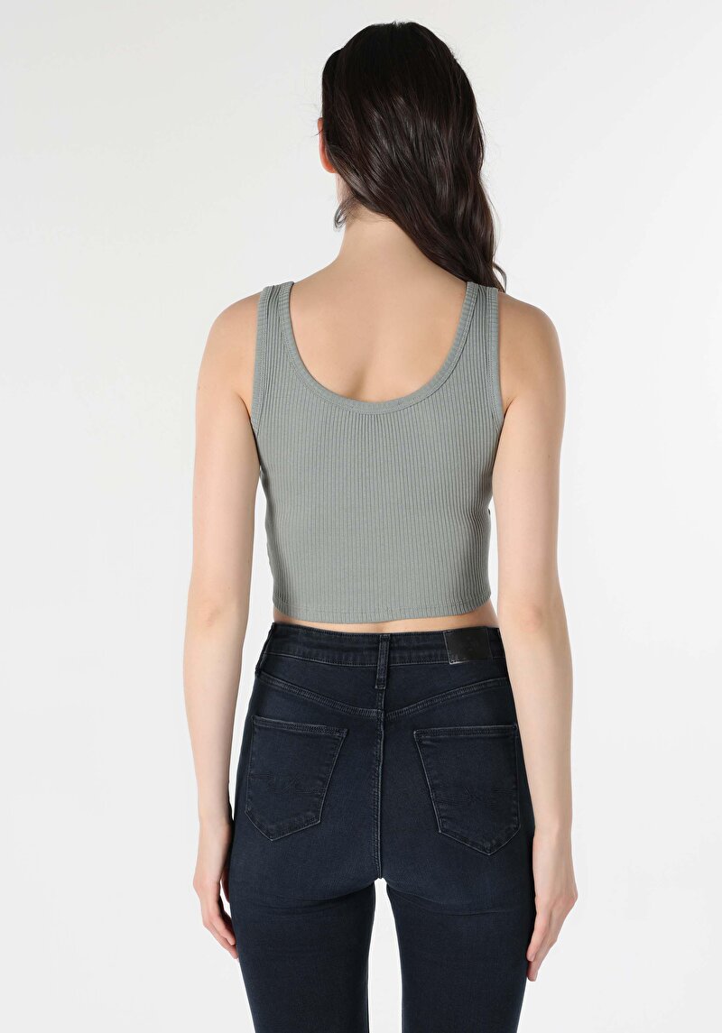 Imagine a Maiou De Dama Verde Slim Fit  Cl1064019