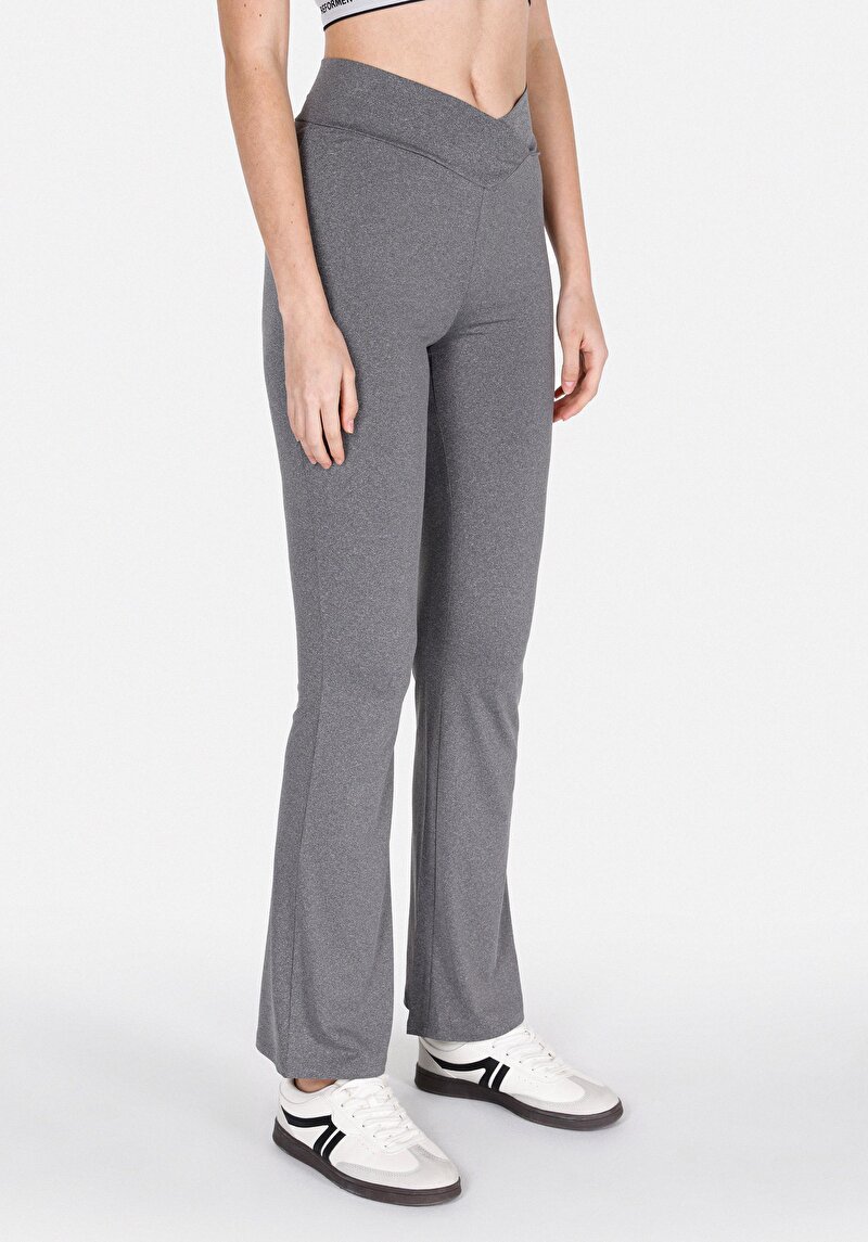 Afișați detalii pentru Colanți Antracit Pentru Femei Slim Fit