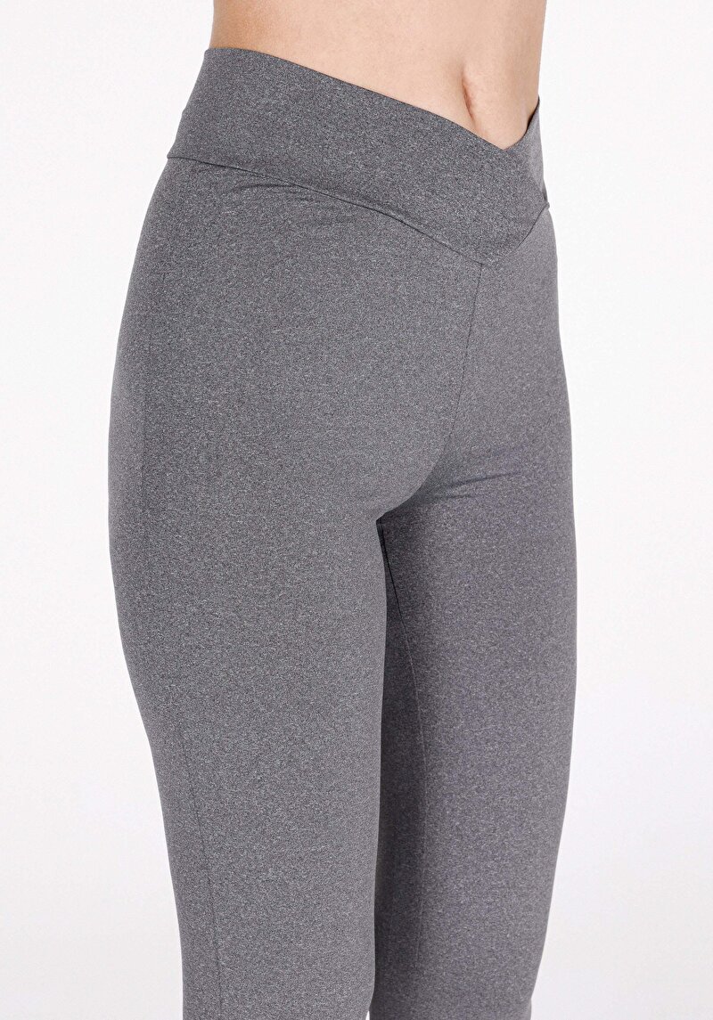 Afișați detalii pentru Colanți Antracit Pentru Femei Slim Fit