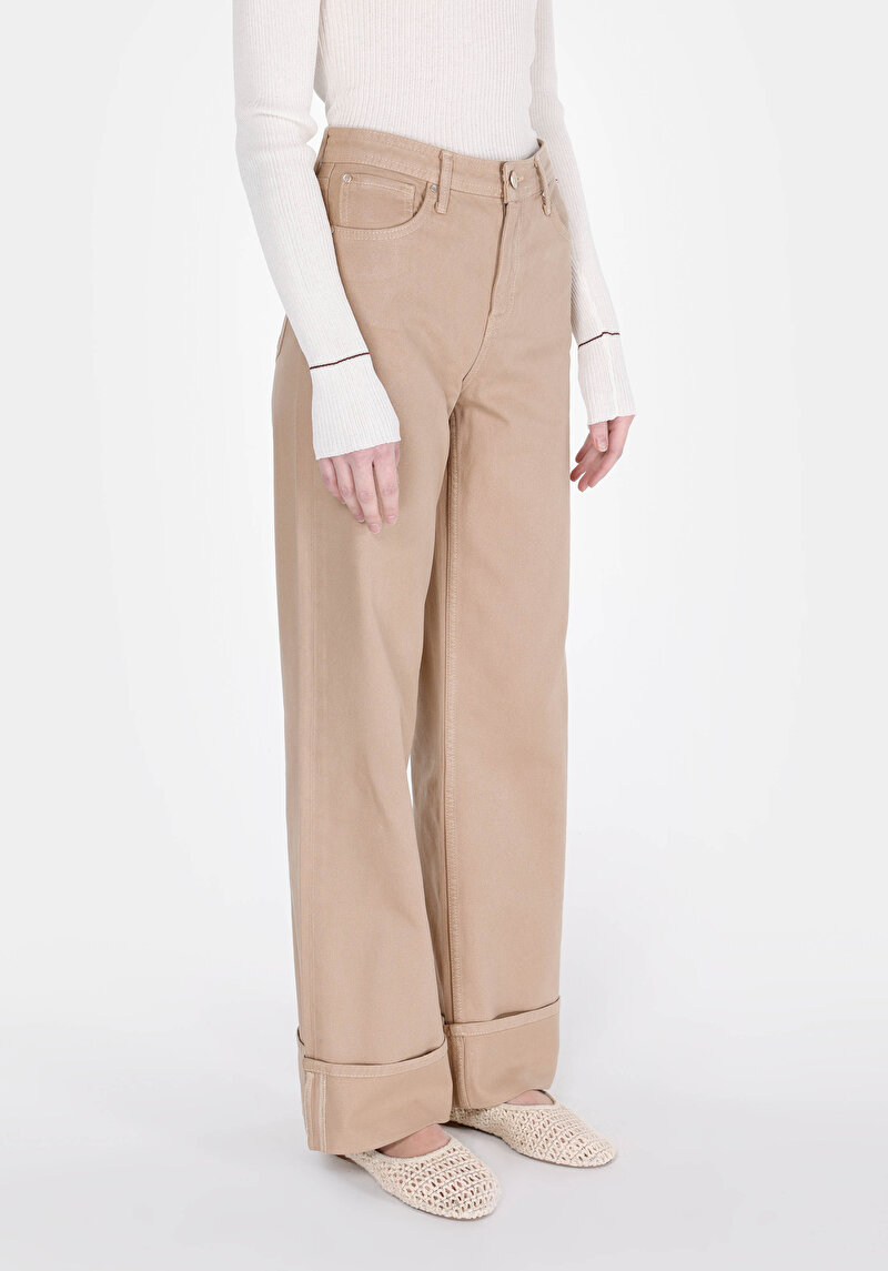 Imagine a Blugi İndigo Pentru Femei Regular Fit