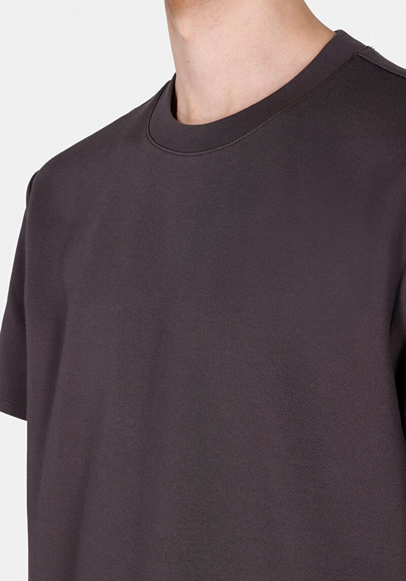 Imagine a Tricou Cu Maneca Scurta De Barbati Maro Comfort Fit  Cl1073689