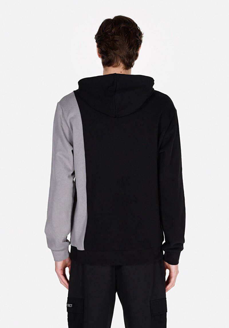 Imagine a Hanorac / Bluza De Barbati Negru Regular Fit Cl1073732