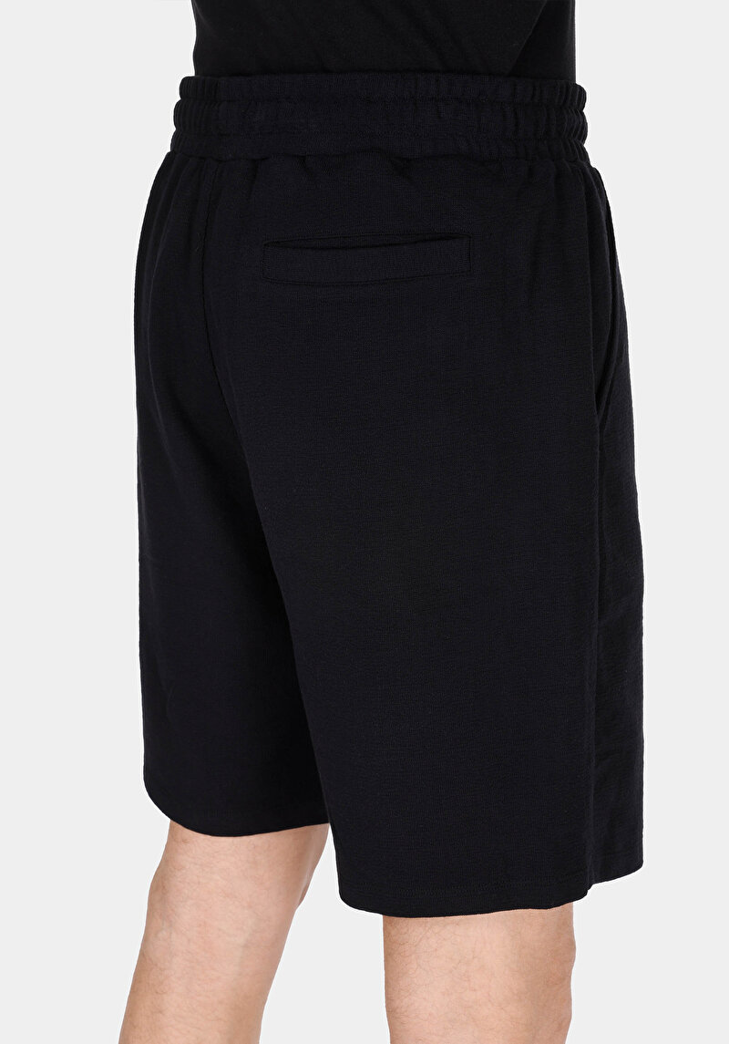 Imagine a Short / Pantaloni Scurti De Barbati Negru Regular Fit  Cl1074155