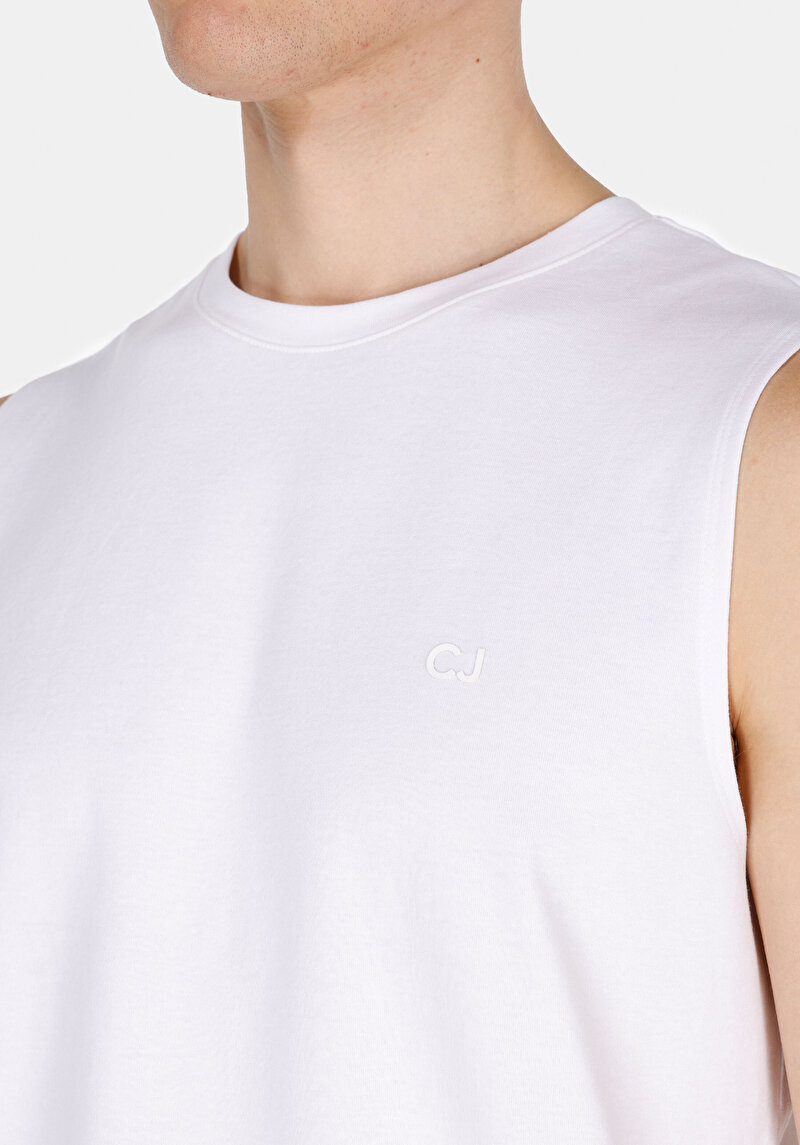 Imagine a Maiou De Barbati Alb Regular Fit Cl1075031