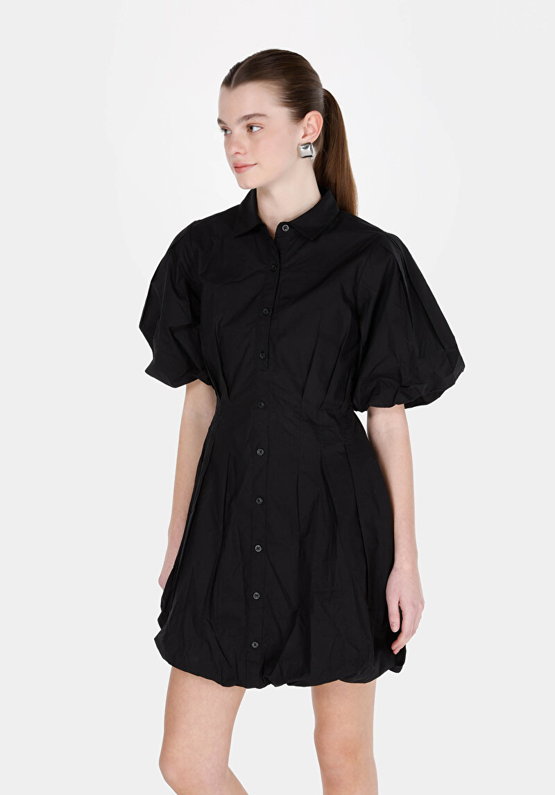 Afișați detalii pentru Rochie Neagră Pentru Femei Regular Fit