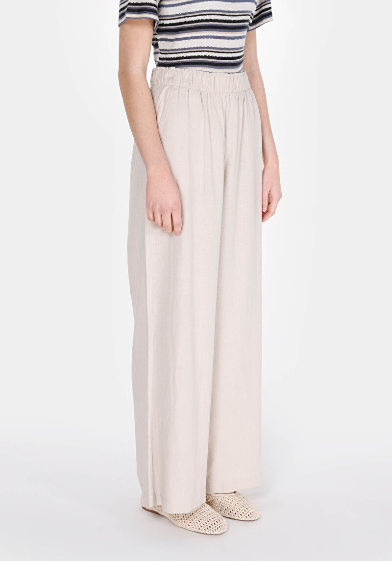 Afișați detalii pentru Pantaloni De Dama Bej Regular Fit  Cl1074805