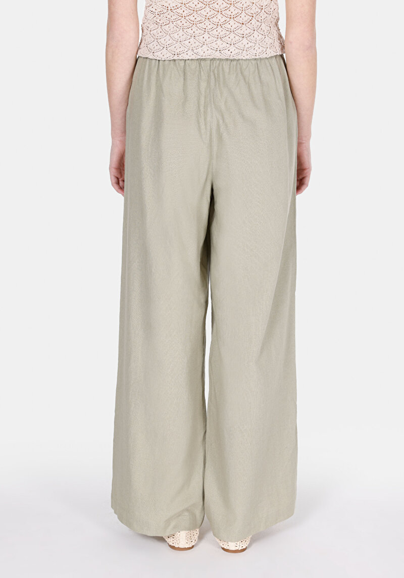 Afișați detalii pentru Pantaloni De Dama Verde Regular Fit  Cl1074805