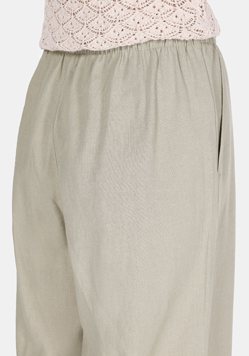 Afișați detalii pentru Pantaloni De Dama Verde Regular Fit  Cl1074805