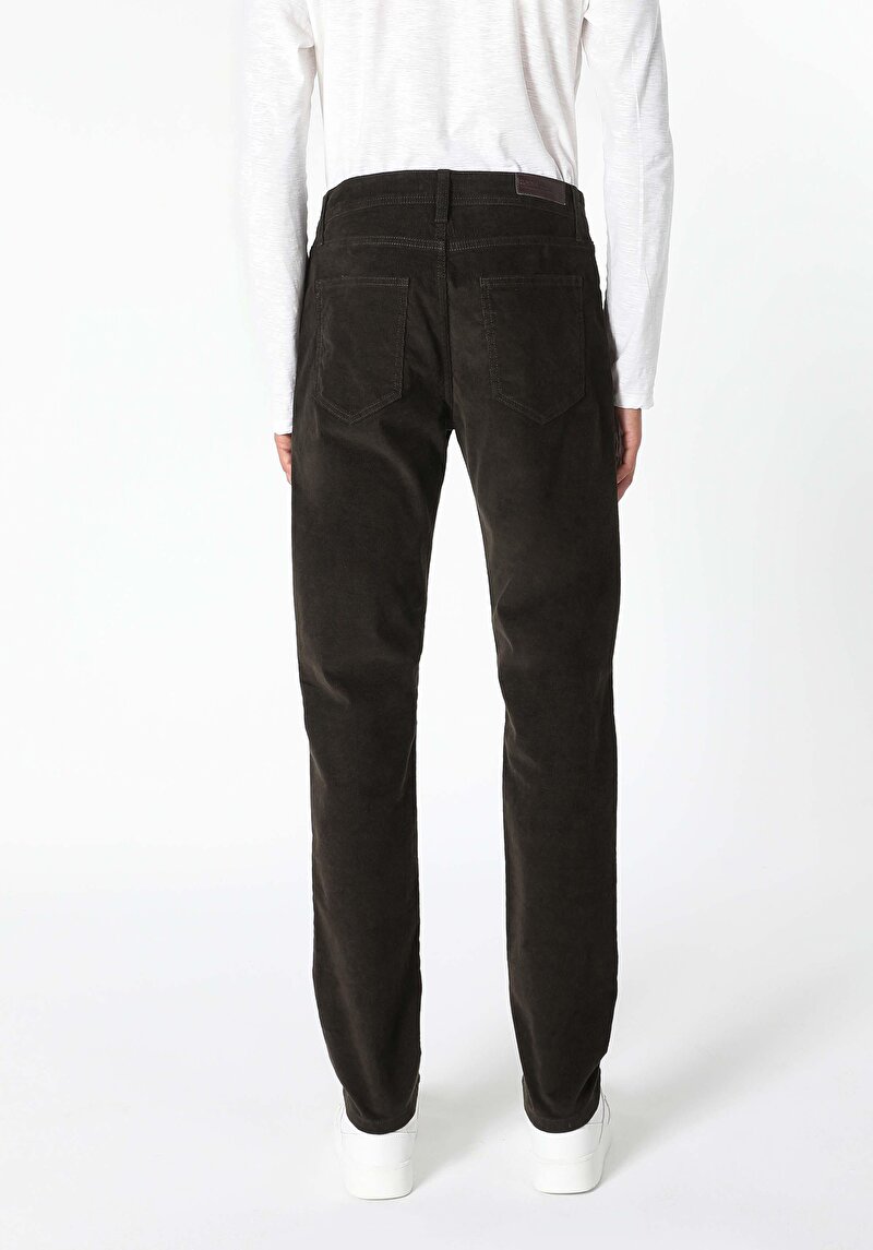 Afișați detalii pentru Pantaloni De Barbati Kaki Straight Fit  Cl1050234