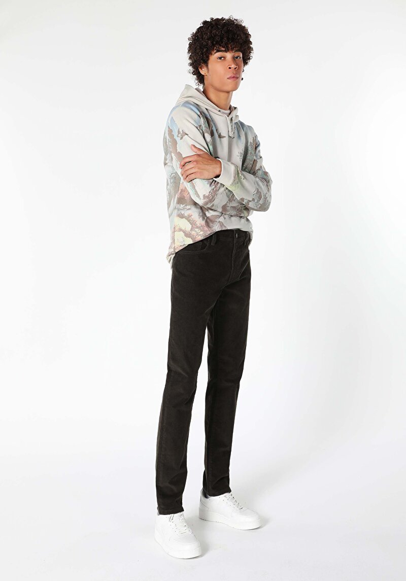 Afișați detalii pentru Pantaloni De Barbati Kaki Straight Fit  Cl1050234