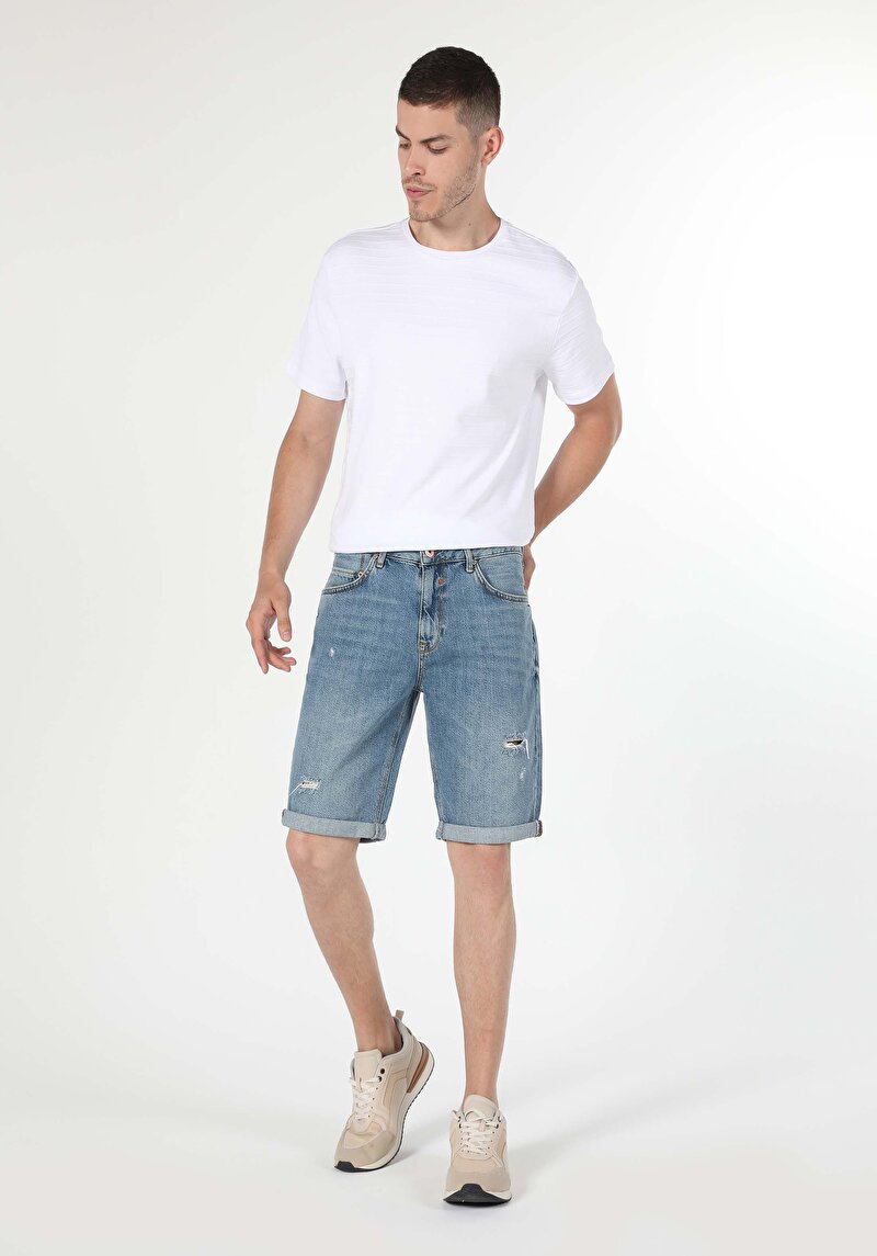 Imagine a Short / Pantaloni Scurti De Barbati Denim Regular Fit Cl1059458