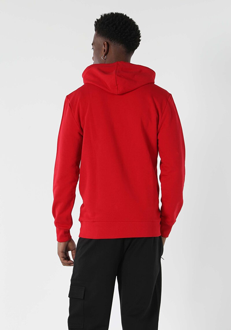 Imagine a Hanorac / Bluza De Barbati Roşu Regular Fit Cl1056674