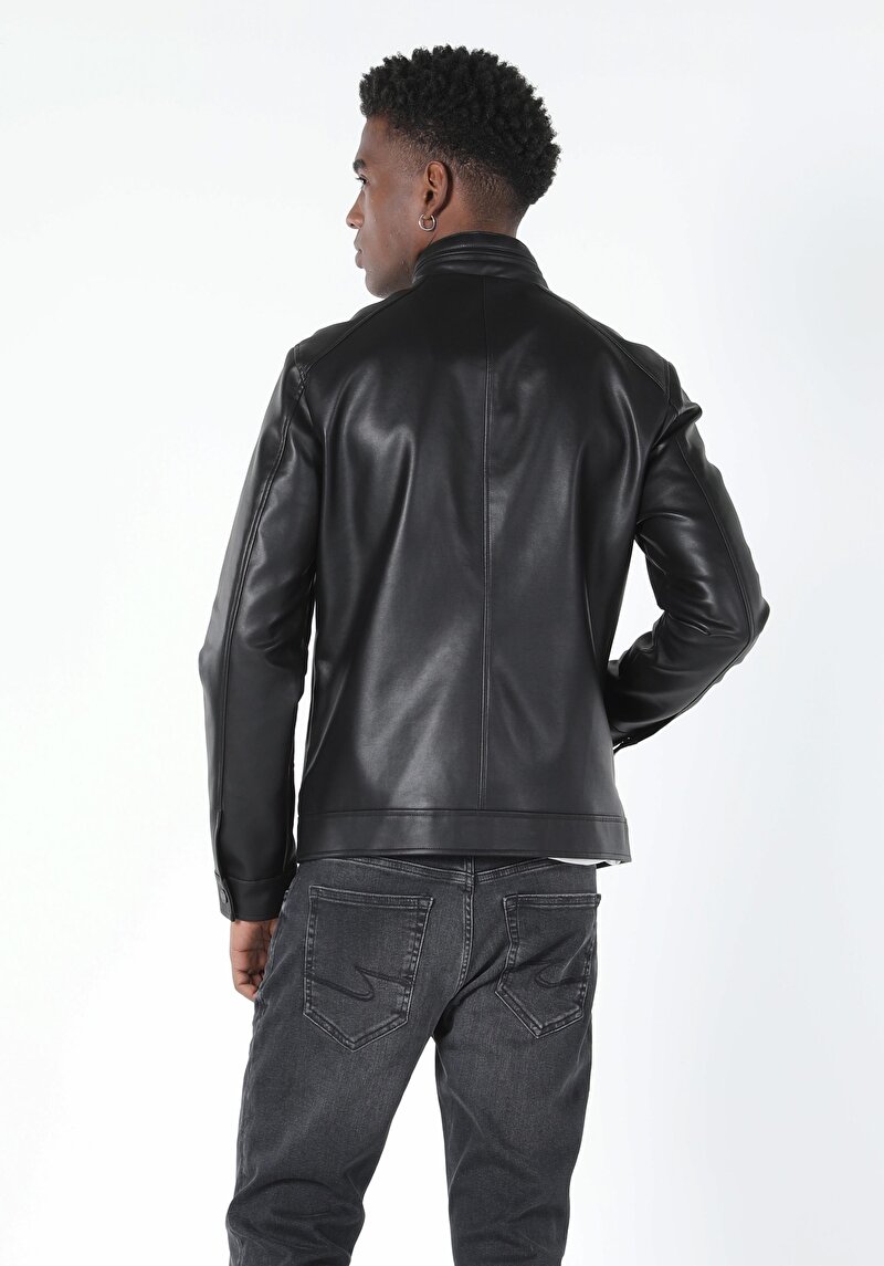 Imagine a Jacheta De Barbati Negru Slim Fit Cl1056687