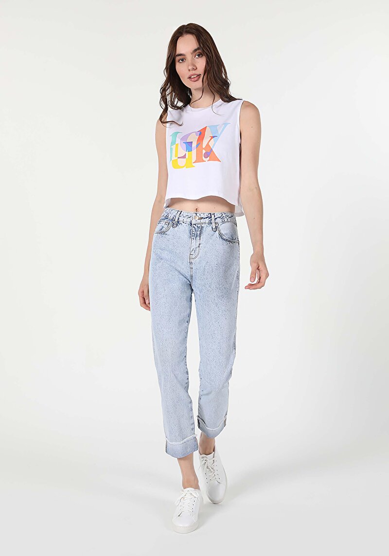 Imagine a Pantaloni De Dama Denim Boyfriend Fit 893 Julia Cl1059717