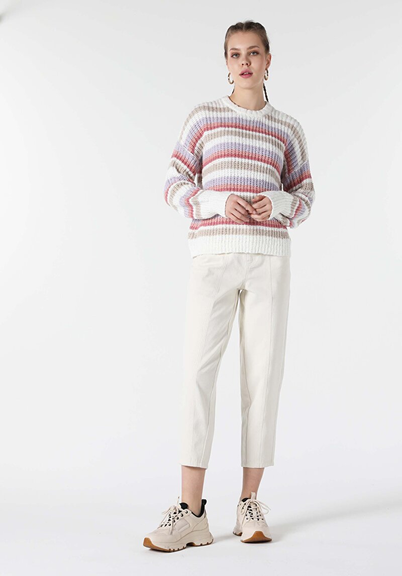 Imagine a Pulover De Dama Multicolor Comfort Fit Cl1057213