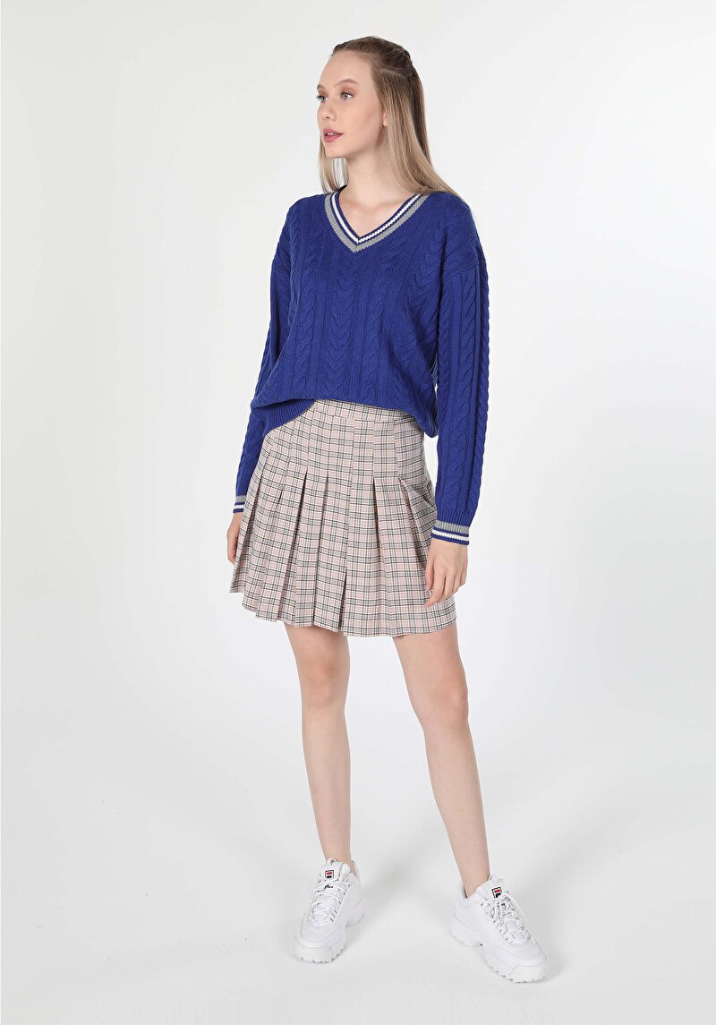 Imagine a Pulover De Dama Albastru Cl1060286