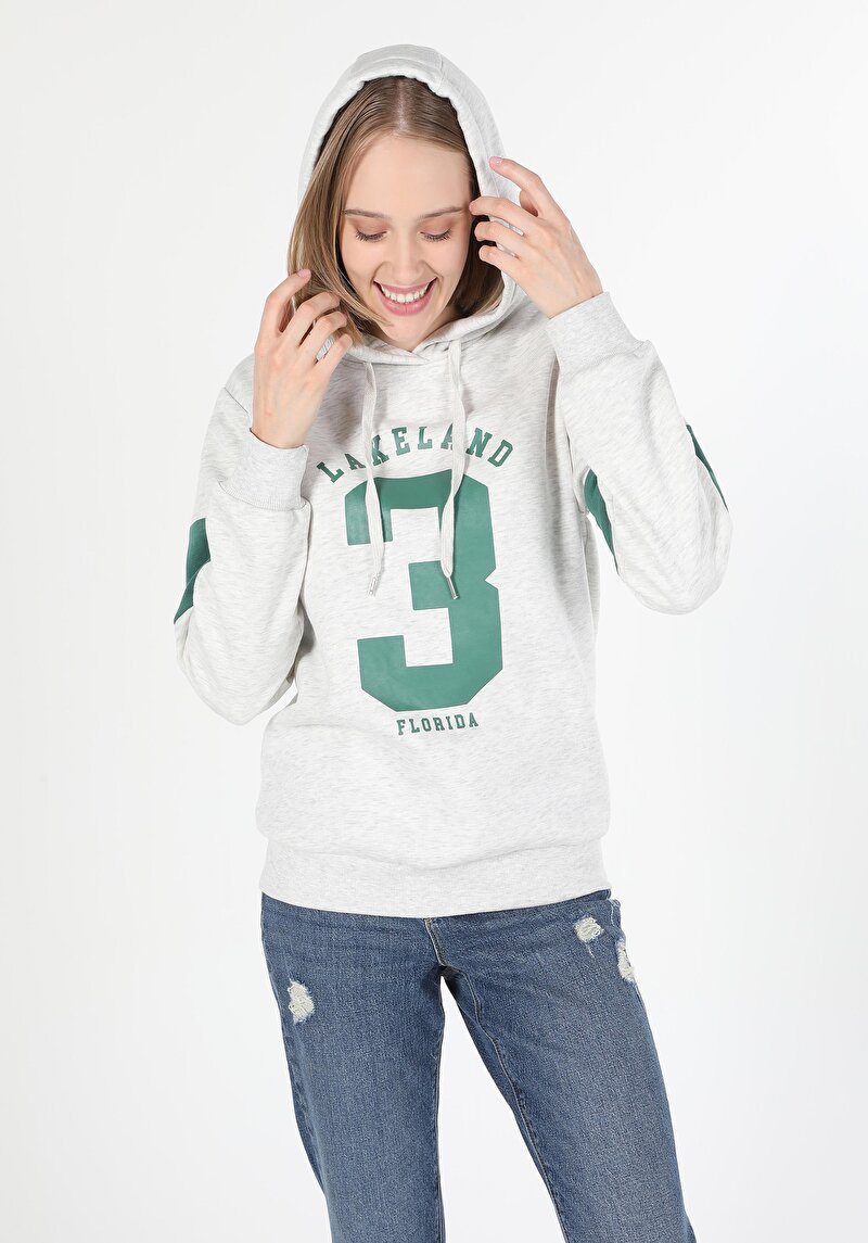 Imagine a Hanorac / Bluza De Dama Gri   Cl1060292