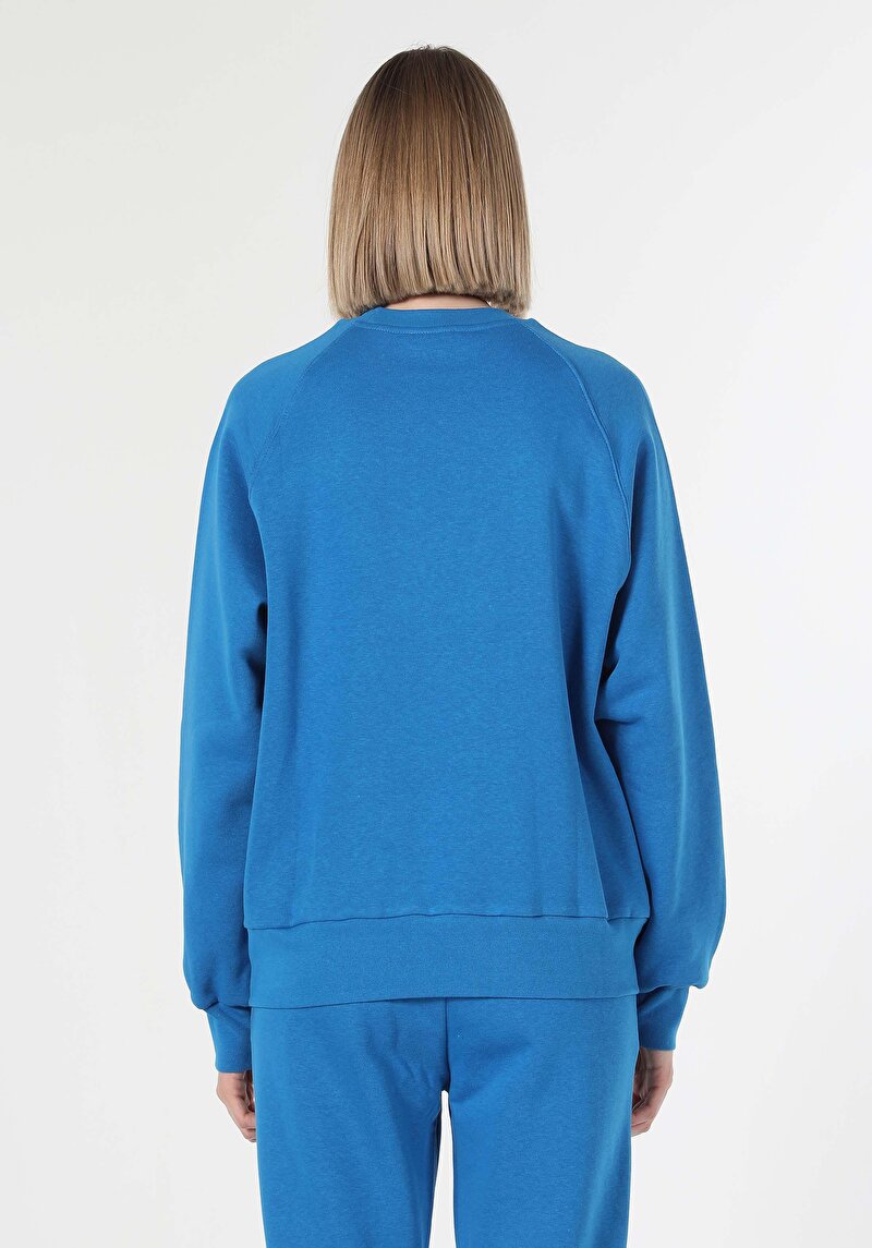 Afișați detalii pentru Hanorac / Bluza De Dama Albastru Regular Fit  Cl1060307