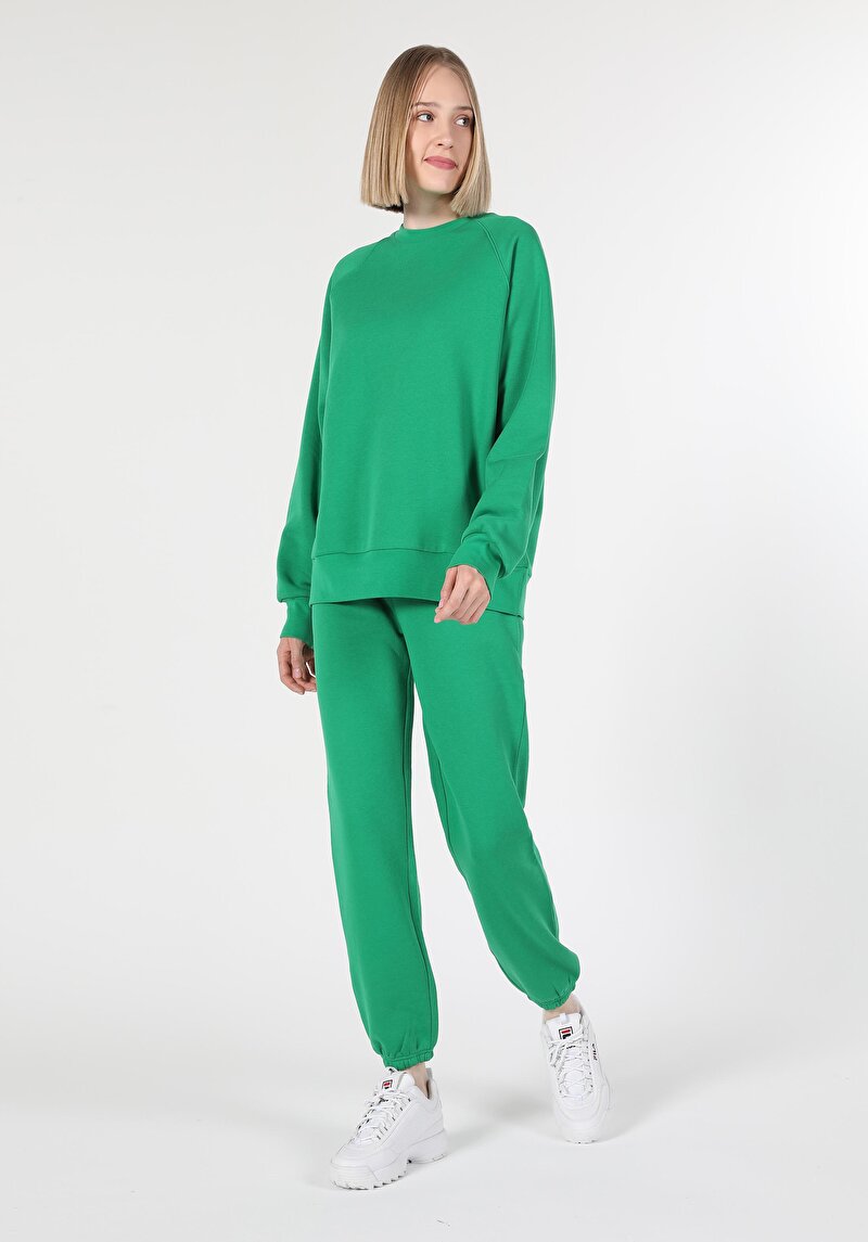 Afișați detalii pentru Hanorac / Bluza De Dama Verde Regular Fit  Cl1060307