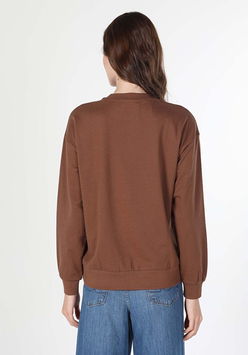 Imagine a Hanorac / Bluza De Dama Maro Regular Fit Cl1060315