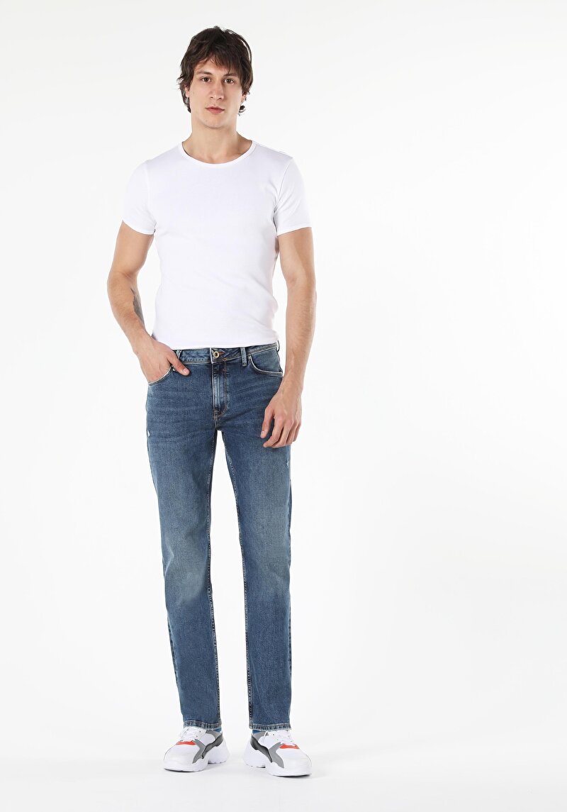 Imagine a Pantaloni De Barbati Denim Regular Fit 045 David Cl1057876