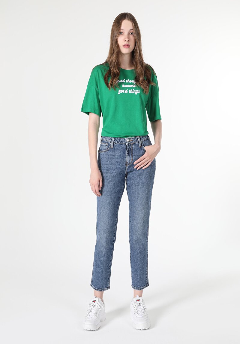 Imagine a Pantaloni De Dama Denim Slim Fit 703 Carla Cl1060394