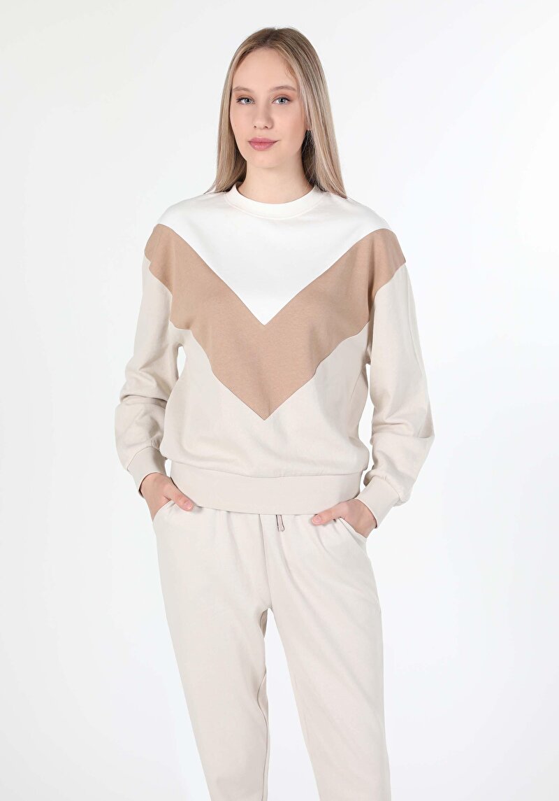 Imagine a Hanorac / Bluza De Dama Bej   Cl1060642