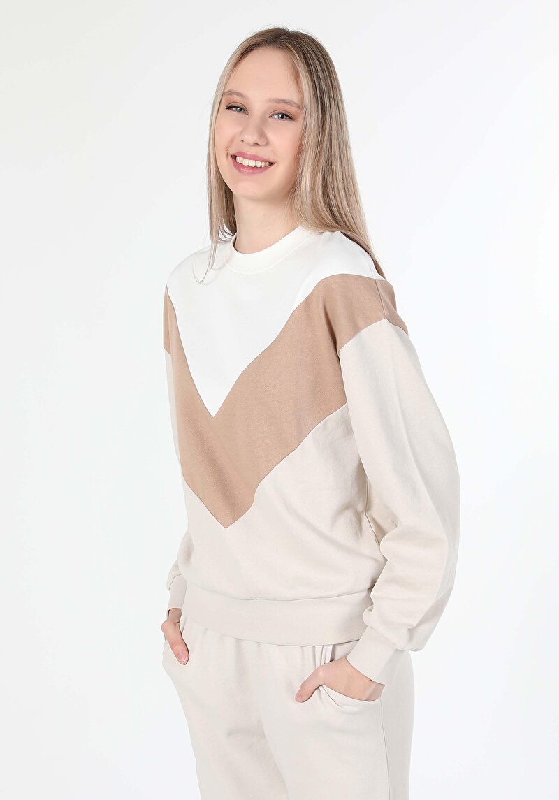 Imagine a Hanorac / Bluza De Dama Bej   Cl1060642