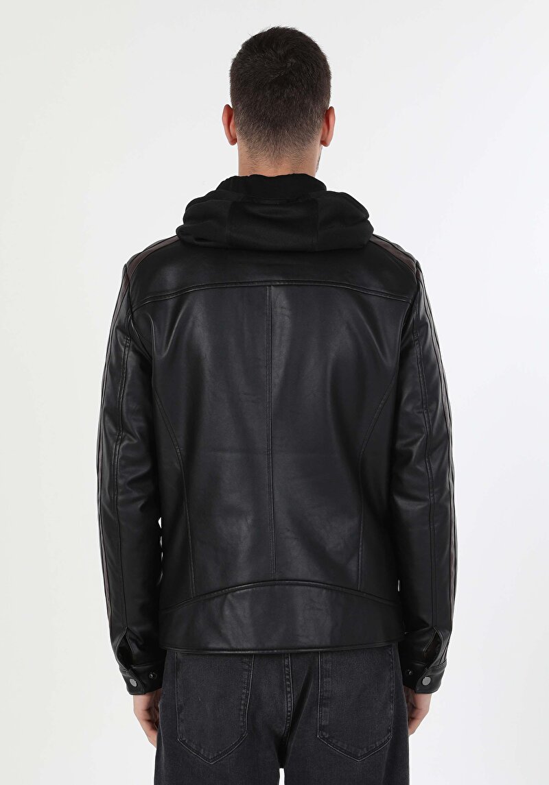 Imagine a Jacheta De Barbati Negru Slim Fit Cl1060746