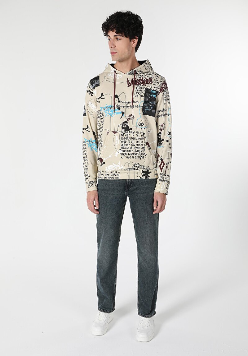 Afișați detalii pentru Hanorac / Bluza De Barbati Bej   Cl1060902