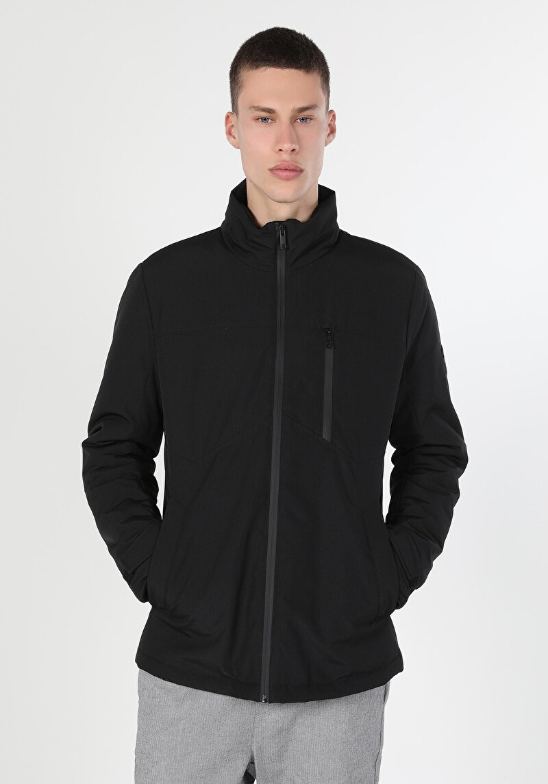 Afișați detalii pentru Jacheta De Barbati Negru   Cl1060976