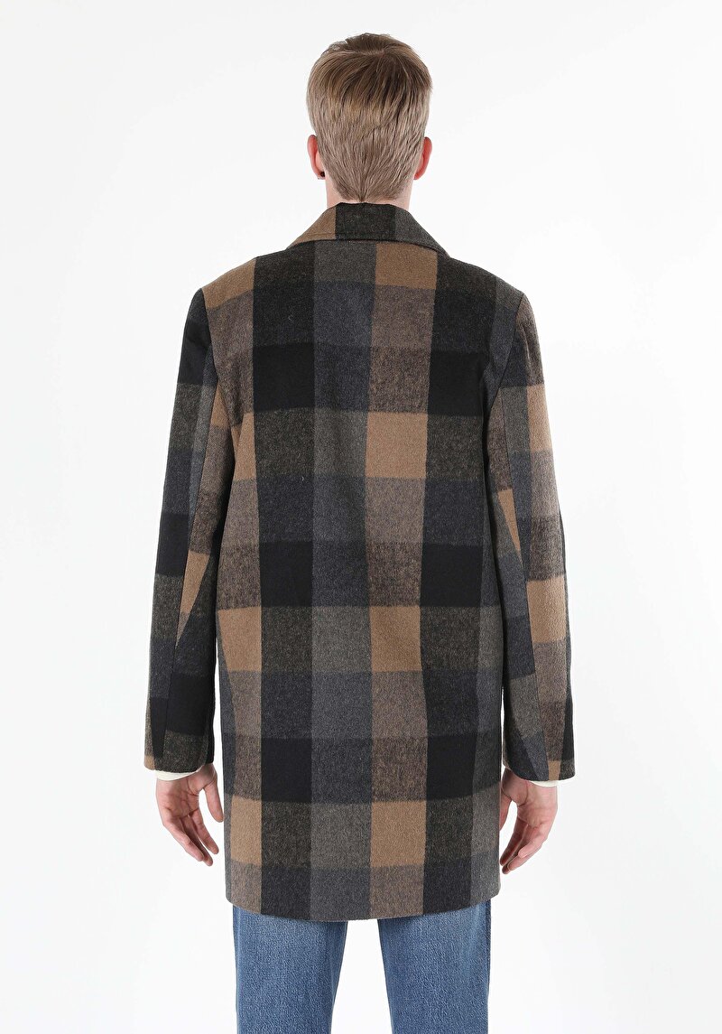 Afișați detalii pentru Palton De Barbati Maro Regular Fit  Cl1060980