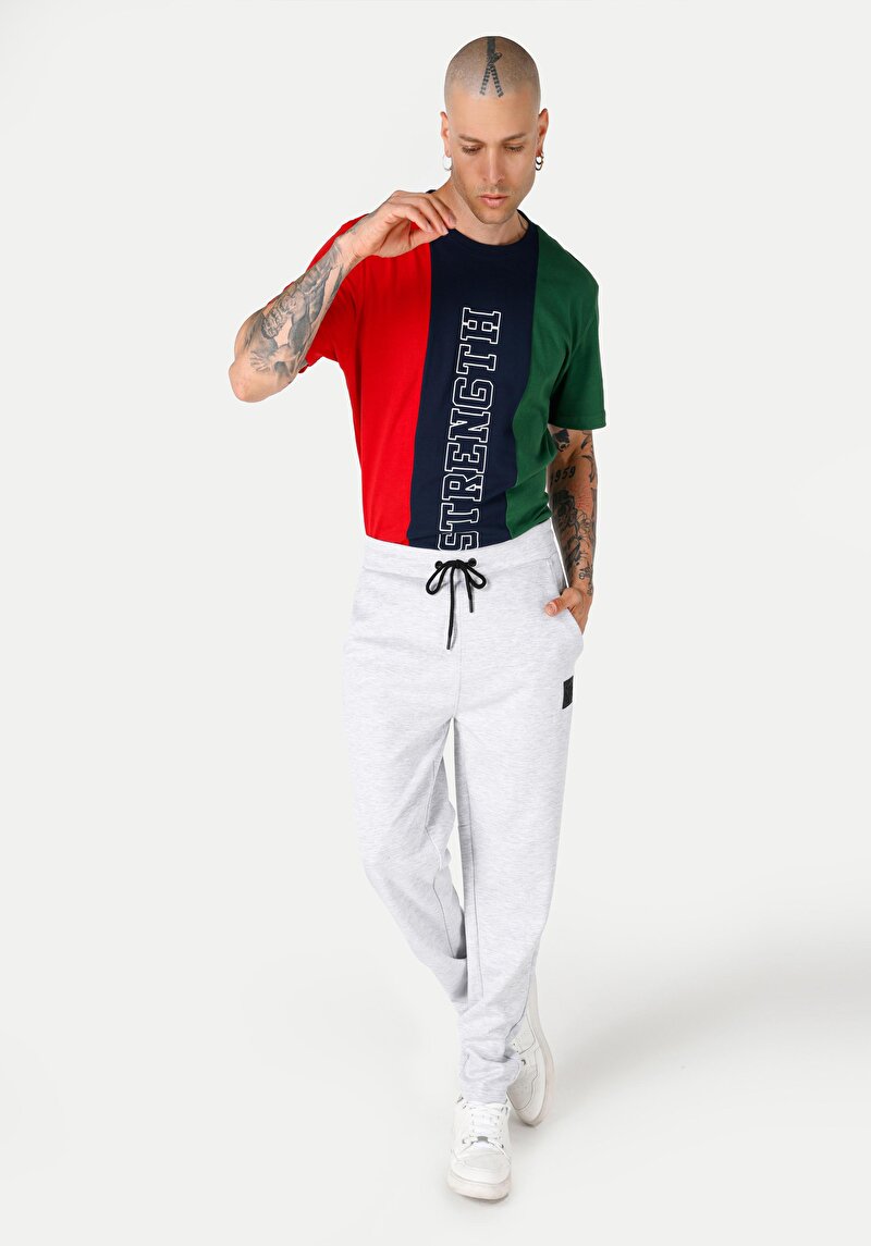 Afișați detalii pentru Pantaloni De Trening De Barbati Gri   Cl1061741