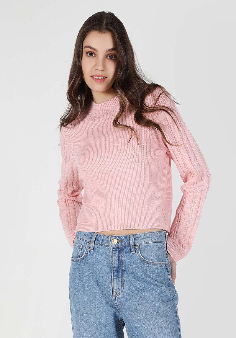 Imagine a Pulover De Dama Roz Cl1062233