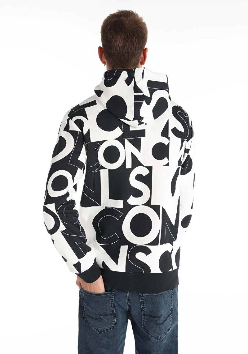 Imagine a Hanorac / Bluza De Barbati Negru Regular Fit Cl1064829