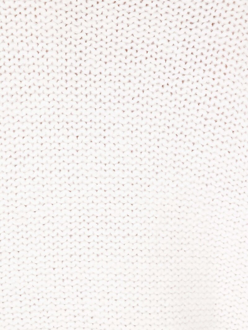 Afișați detalii pentru Pulover Alb Pentru Femei Regular Fit Stand Up Collar