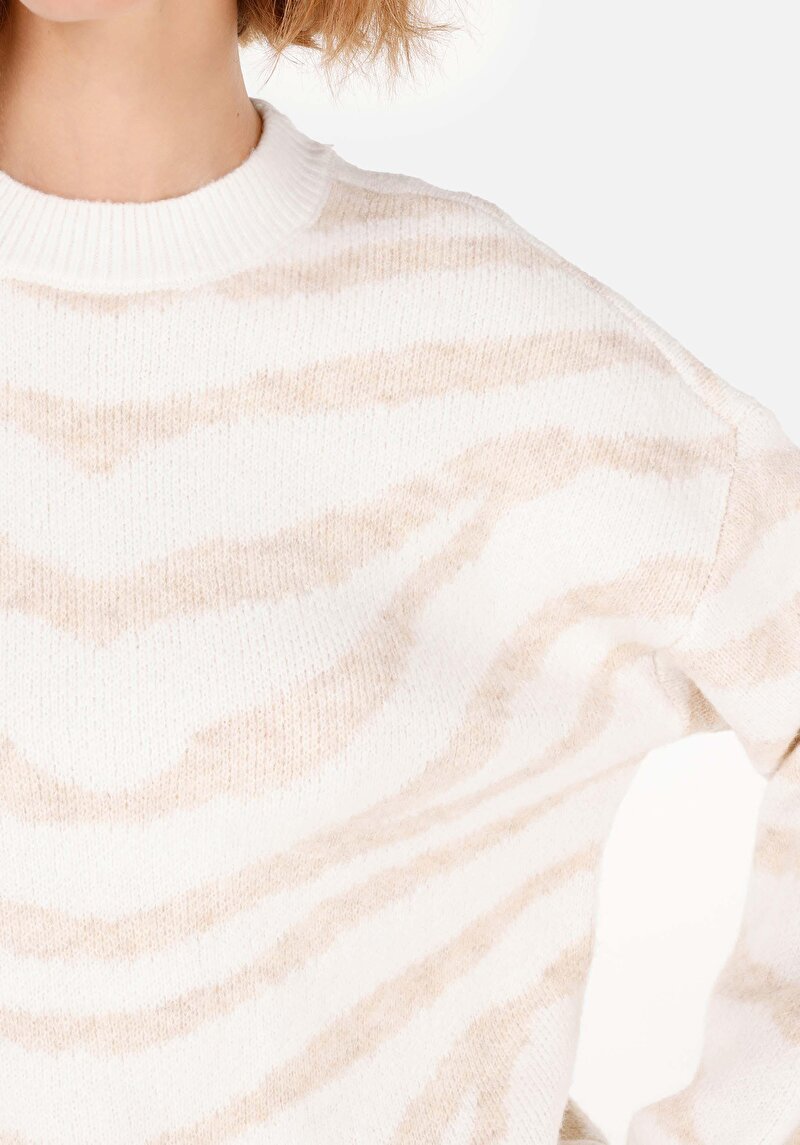 Afișați detalii pentru Pulover De Dama Alb Regular Fit  Cl1071128