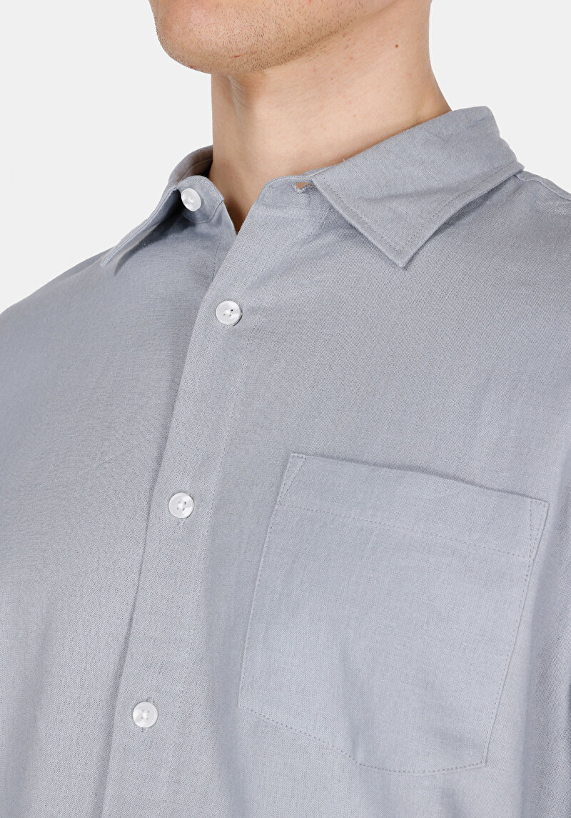 Afișați detalii pentru Camasa Cu Maneca Lunga De Barbati  Relaxed Fit  Cl1074490