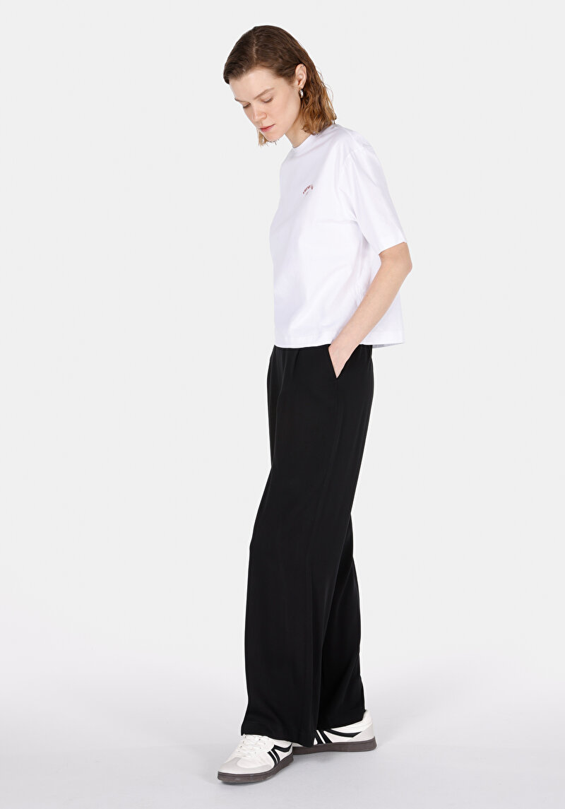 Afișați detalii pentru Pantaloni De Dama Negru Straight Fit  Cl1073410